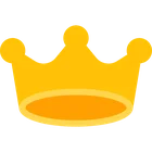 Gold crown icon