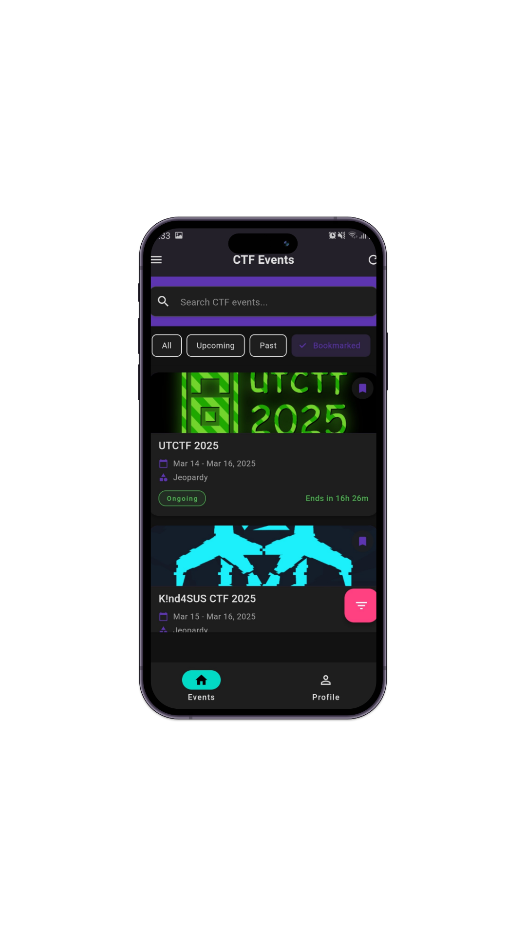 CTF Compass Event Dashboard
